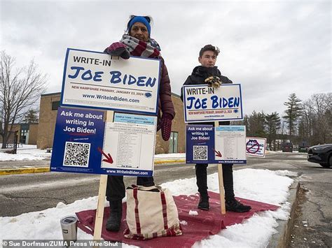 Biden won’t appear on New Hampshire Democratic primary ballot. But write-ins are still an option